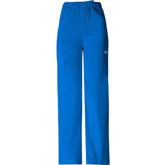 Cherokee Workwear Pant WW Core Stretch Men's Men's Drawstring Cargo Pant Royal Pant