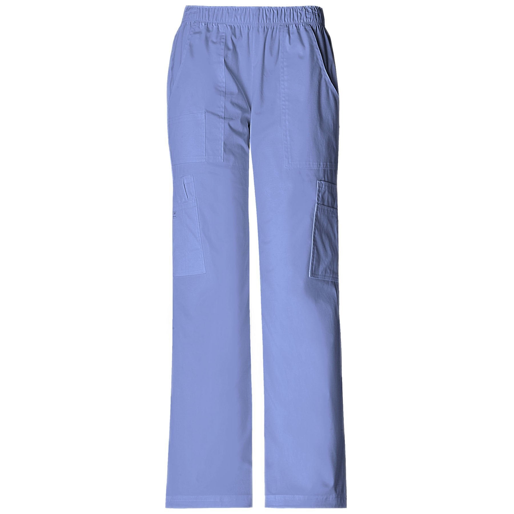 Cherokee Workwear Pant WW Core Stretch Mid Rise Pull-On Pant Cargo Pant Ciel Pant