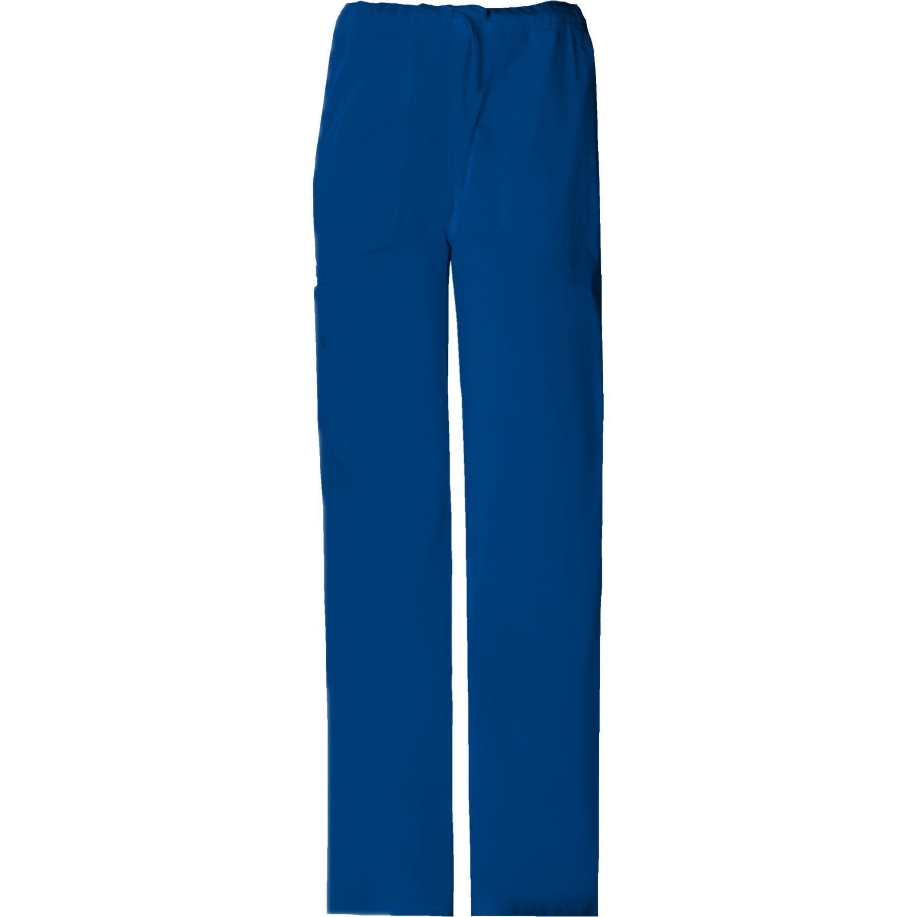 Cherokee Workwear Pant WW Core Stretch Unisex Unisex Drawstring Cargo Pant Galaxy Blue Pant