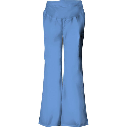 Cherokee Scrub Pants Flexibles Maternity Knit Waist Pull-On Pant Ciel Pant
