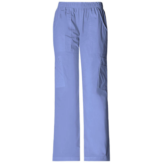 Cherokee Workwear Pant WW Core Stretch Mid Rise Pull-On Pant Cargo Pant Ciel Pant