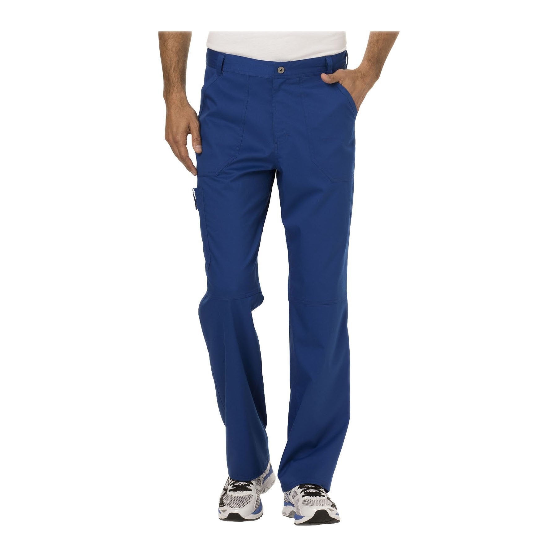 Cherokee Workwear Pant WW Revolution Men's Men's Fly Front Pant Galaxy Blue Pant